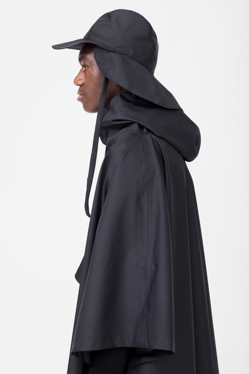 Nomen Nescio Rain Cape - Black