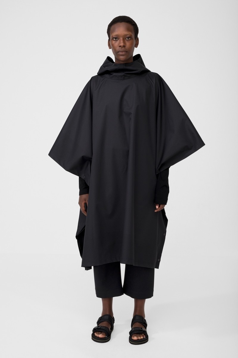 Nomen Nescio Rain Cape - Black