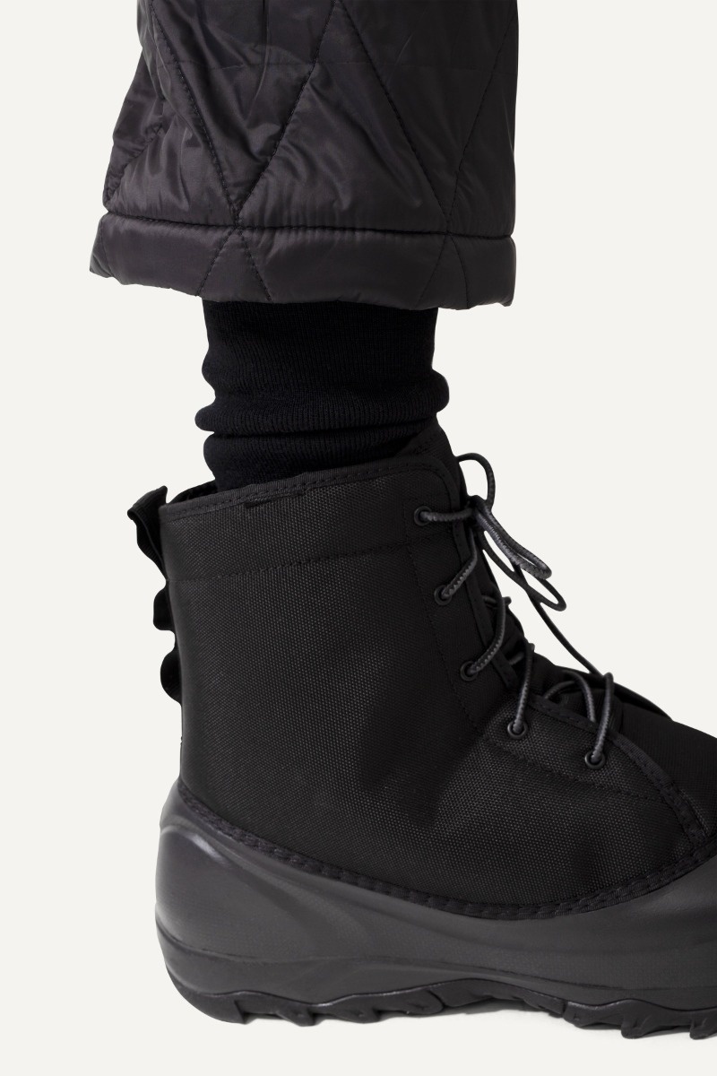 Nomen Nescio Quilted Loose Pants - Black