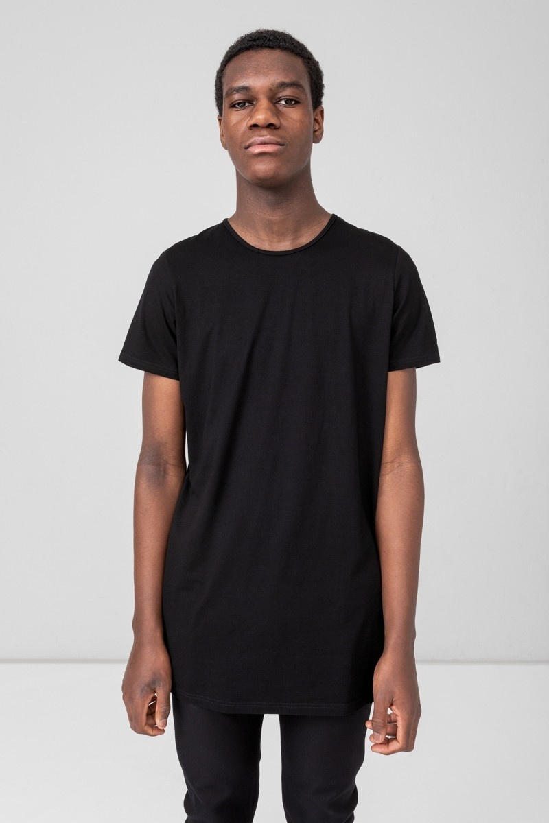 Nomen Nescio Long Tee - Deep Black