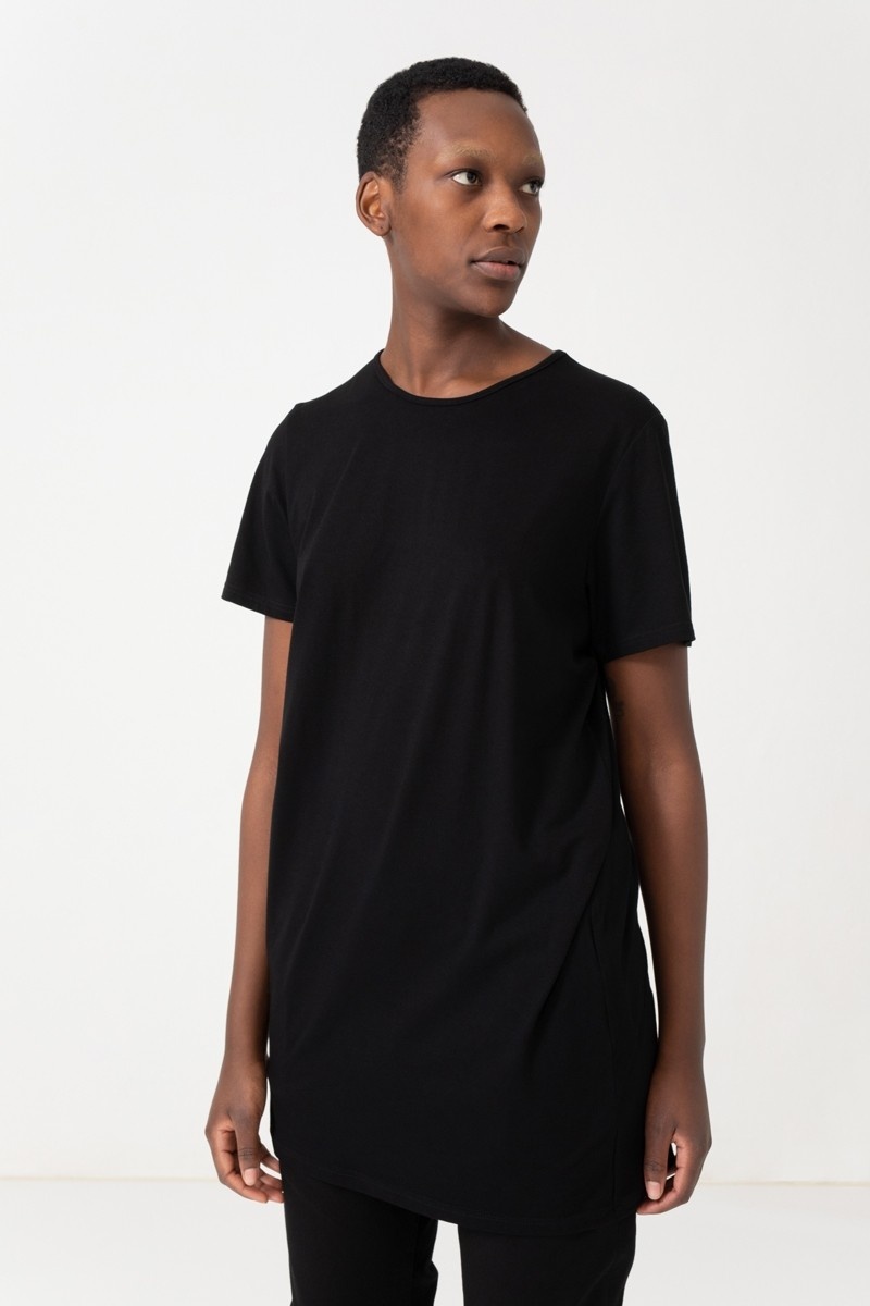 Nomen Nescio Long Tee - Deep Black