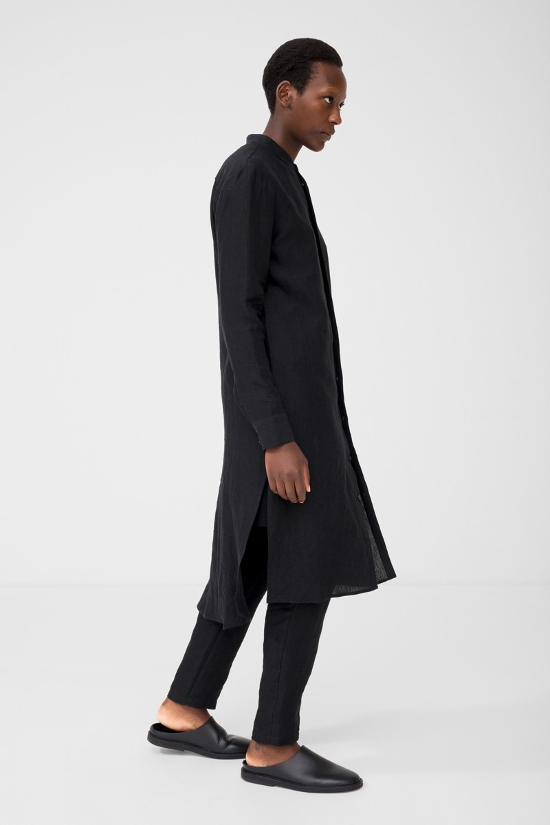Nomen Nescio Long Blouse - Soft Black