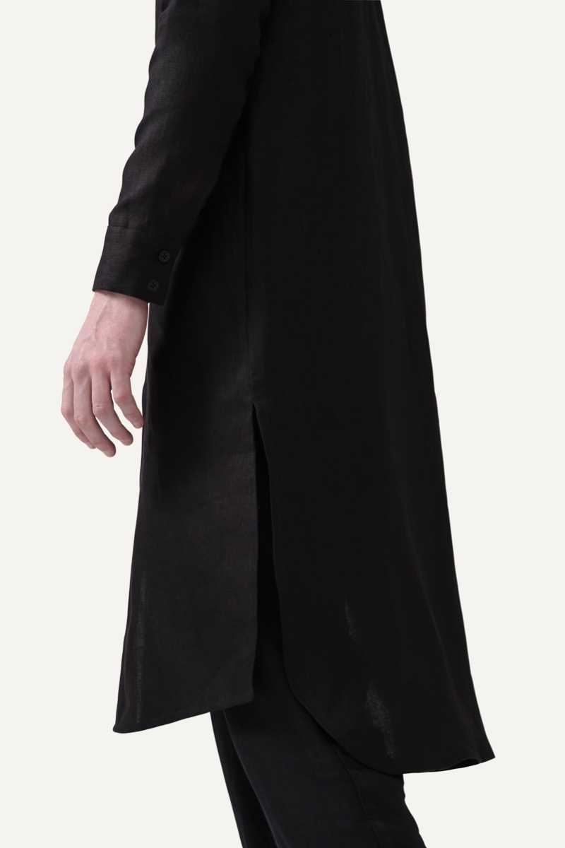 Nomen Nescio Long Blouse - Black