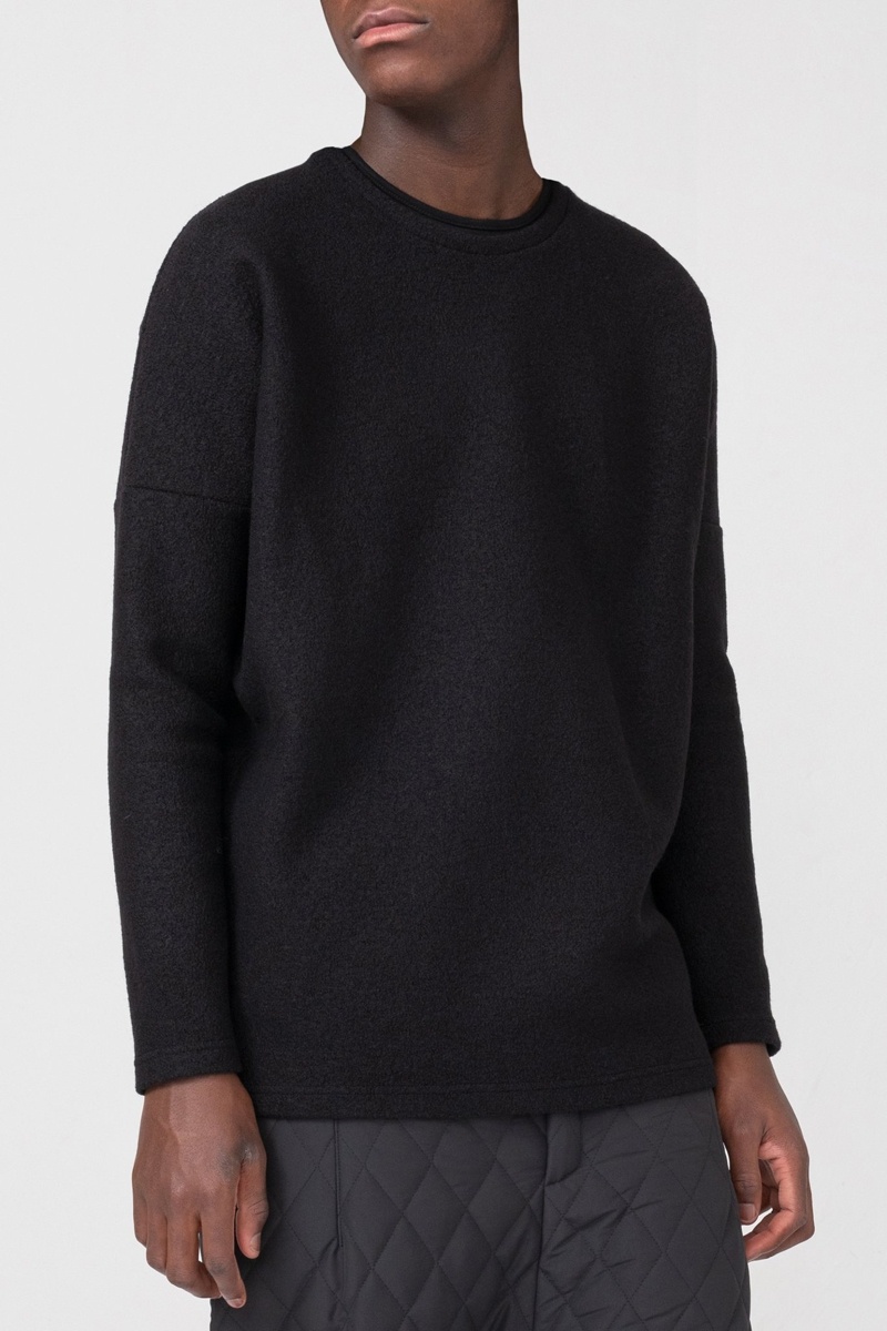 Nomen Nescio Wool Sweater - Black Nomen Nescio Wool Sweater - Black