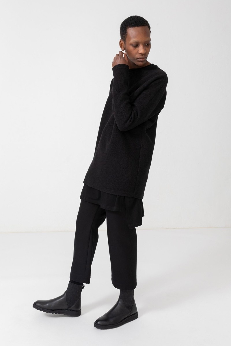 Nomen Nescio Wool Sweater - Black
