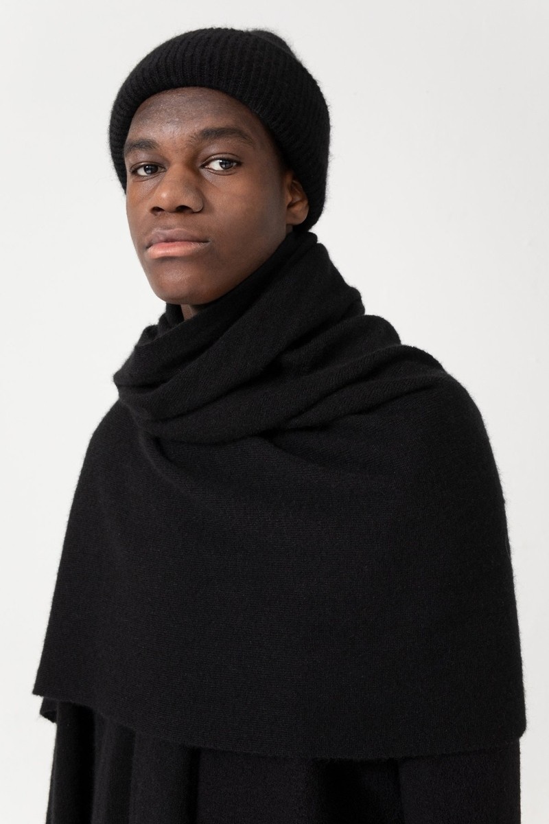 Nomen Nescio Alpaca Scarf - Black