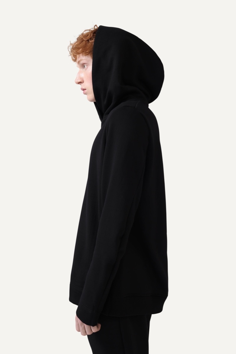 Nomen Nescio 705B Merino Hoodie - Black