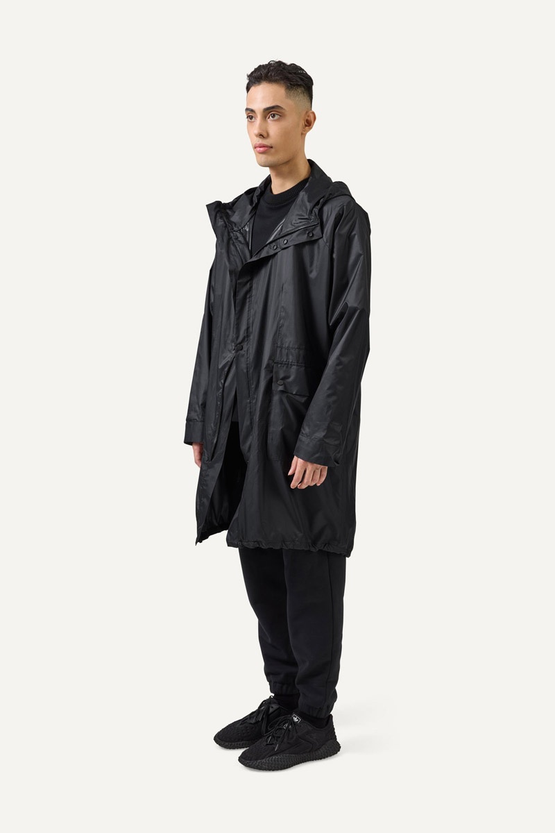 Nomen Nescio 154D Loose Parka - Black