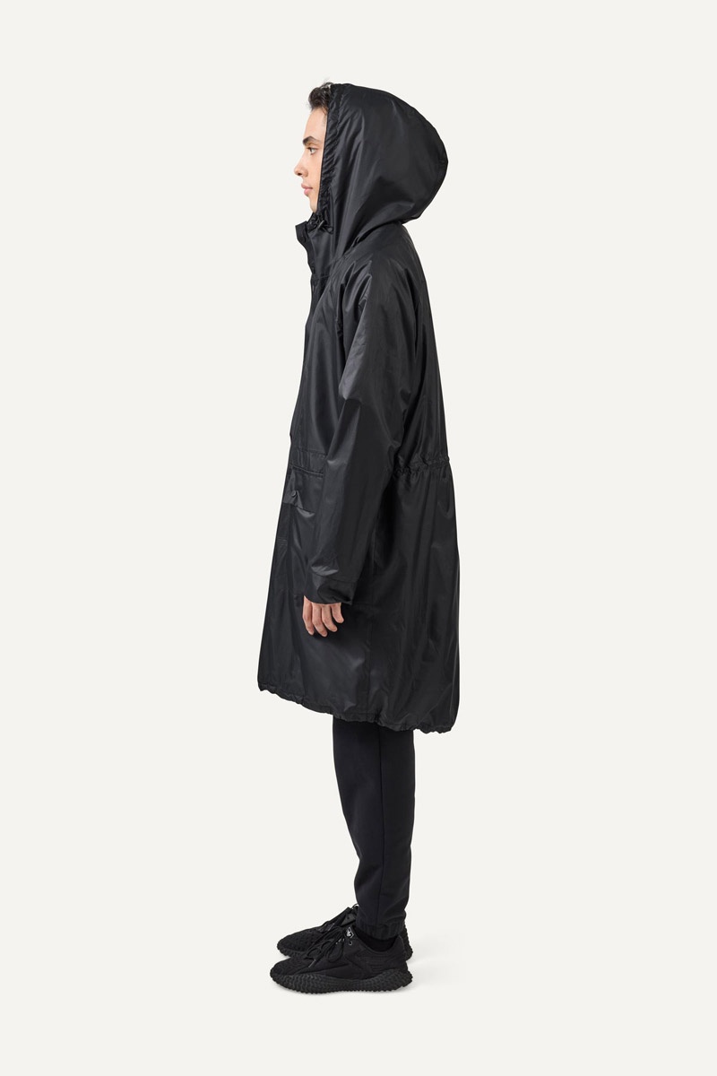 Nomen Nescio 154D Loose Parka - Black