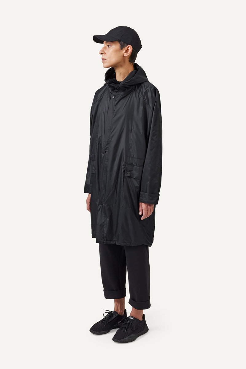 Nomen Nescio 154D Loose Parka - Black