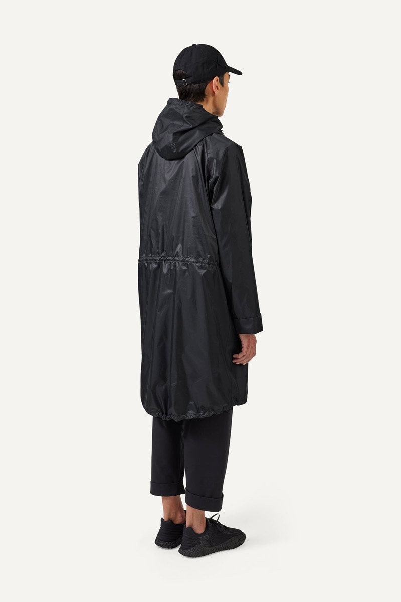 Nomen Nescio 154D Loose Parka - Black