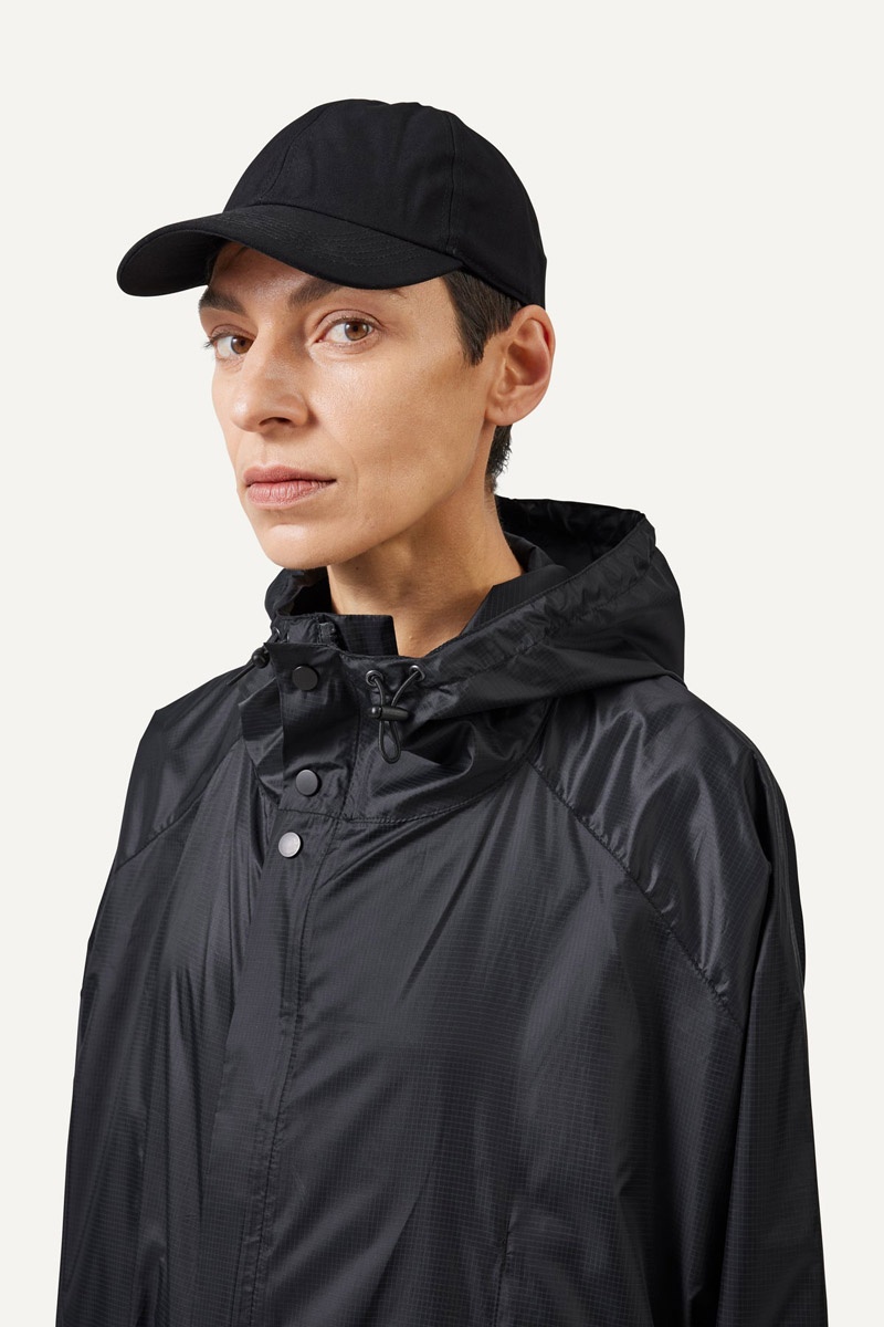 Nomen Nescio 154D Loose Parka - Black