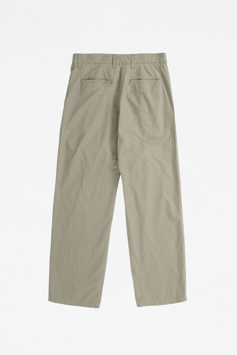 Norse Projects Benn Relaxed Typewriter Pleated Trouser - Clay