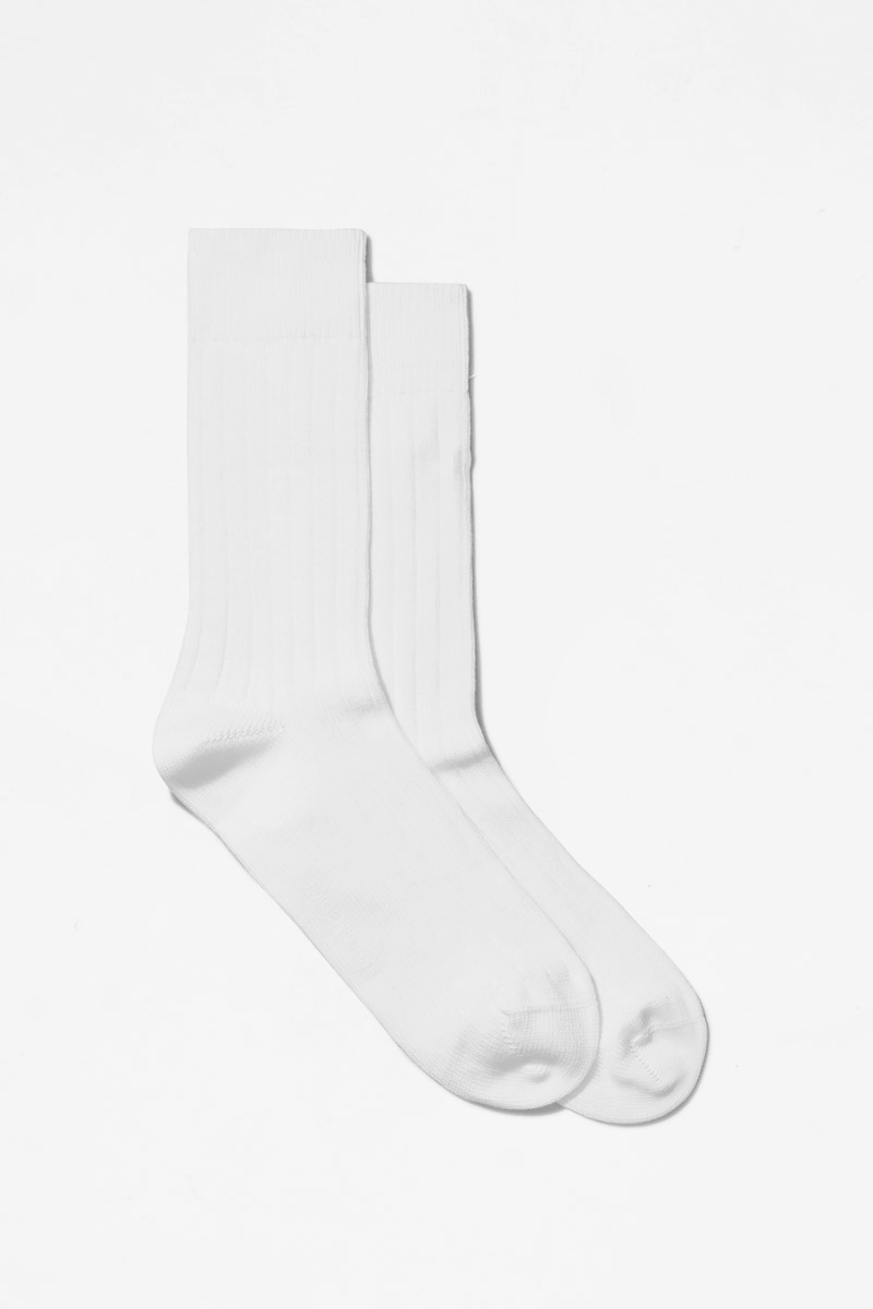 Norse Projects Bjarki Cordura Wide Rib - White