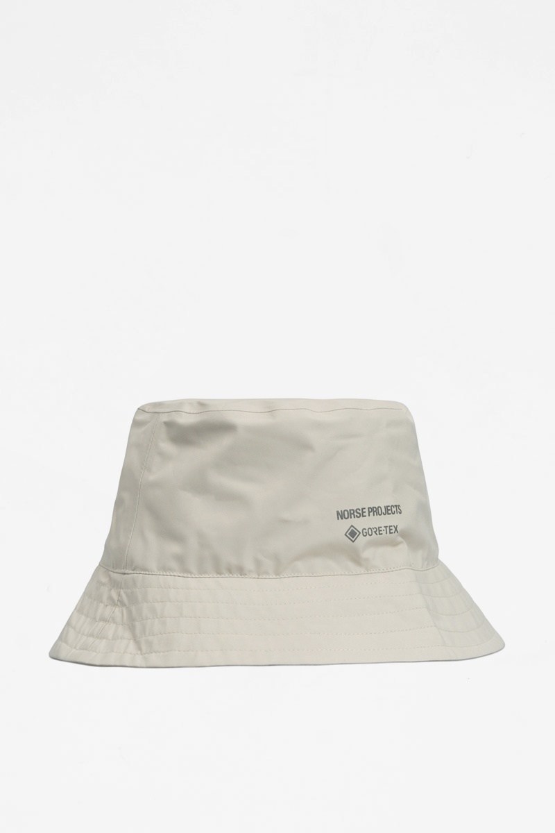 Norse Projects Gore-Tex Bucket Hat - Kit White