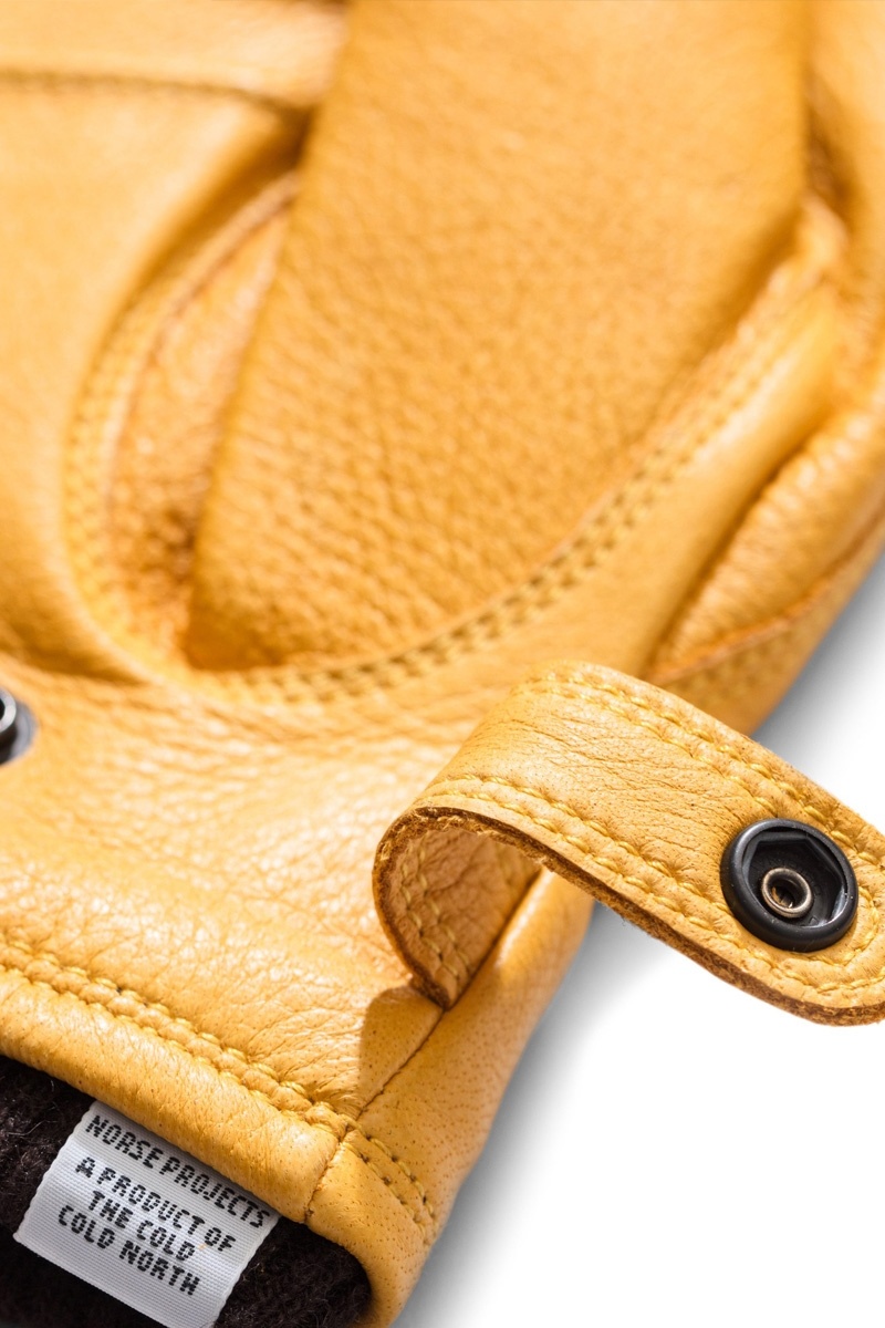 Norse Projects x Hestra Utsjo Gloves  - Rapeseed