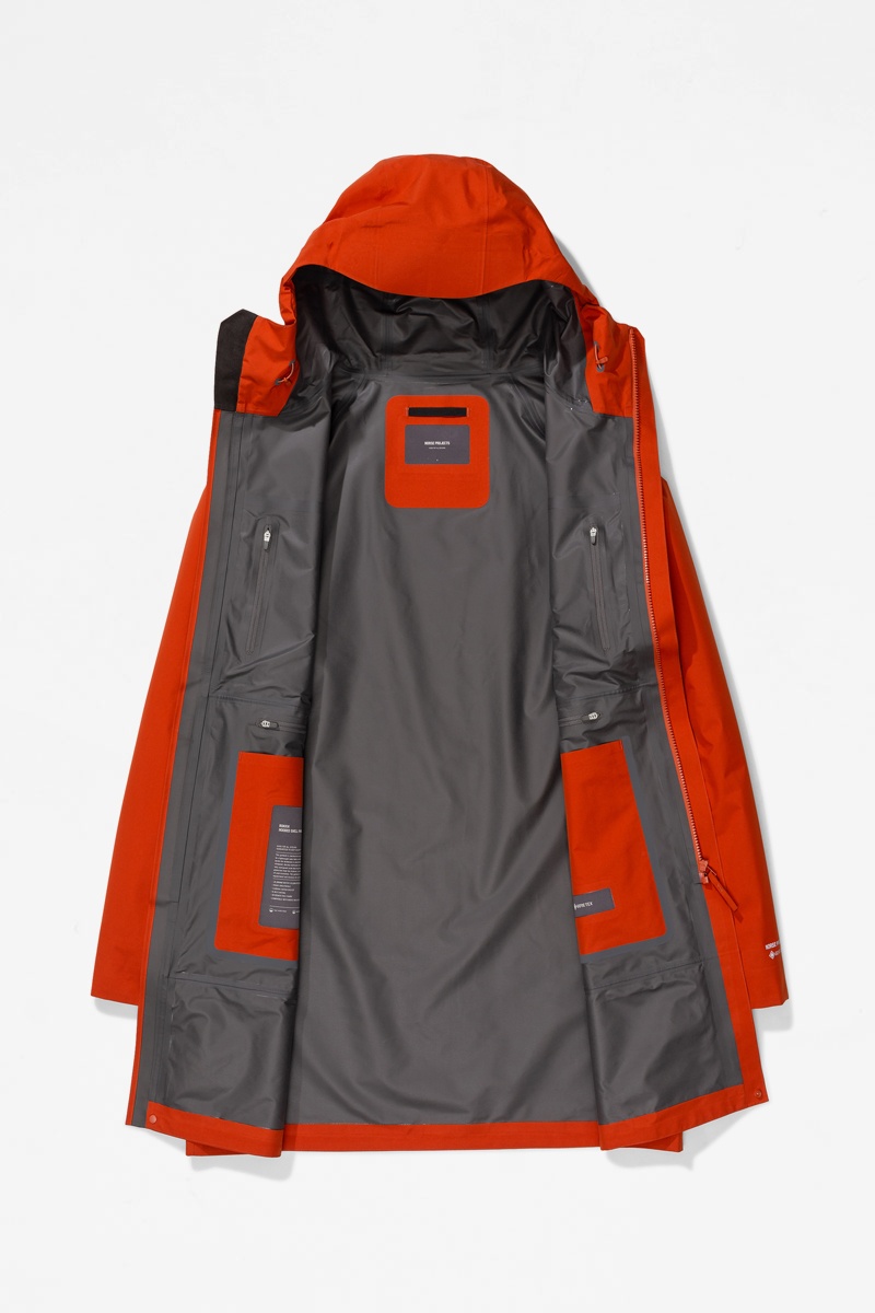 Norse Projects Rokkvi Shell Gore-Tex - Industrial Orange