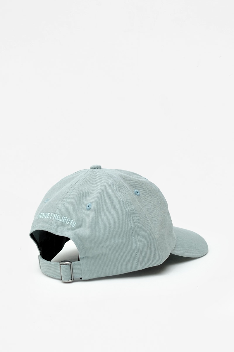 Norse Projects Twill Sports Cap - Mineral Blue