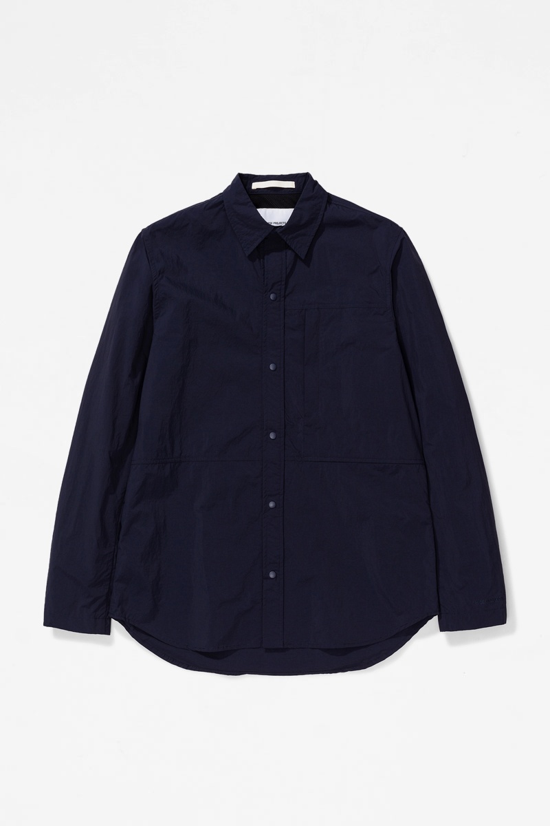 Norse Projects Thorsten Packable - Dark Navy