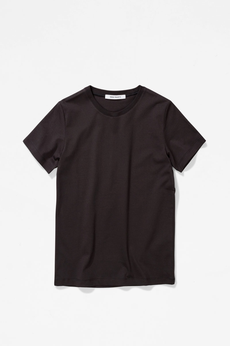 Norse Projects W Gro Standard Cotton Tee - Black