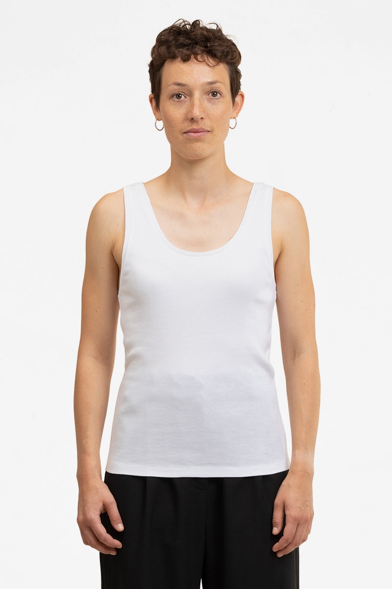 Norse Projects W Iris High Twist - White