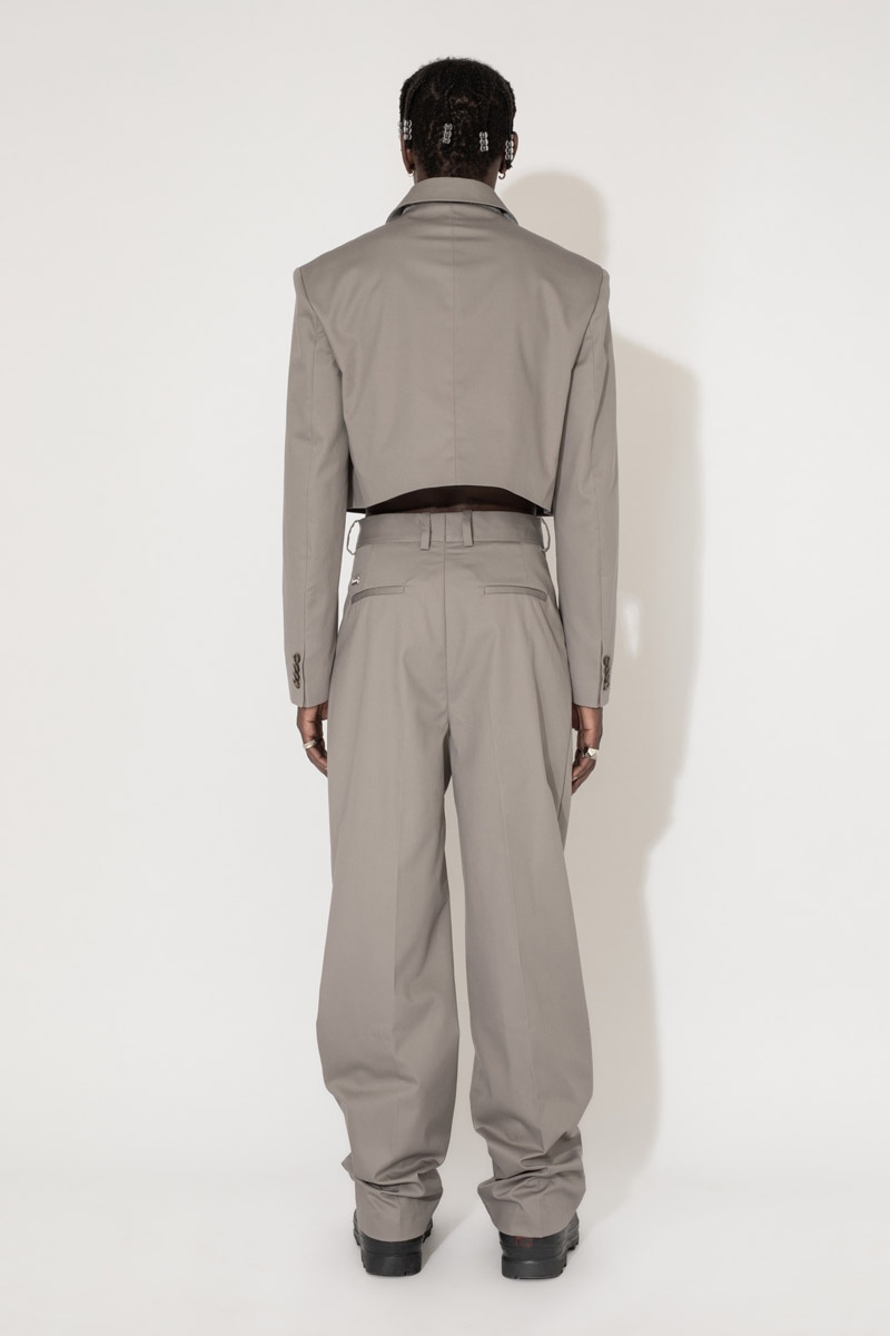 Han Kjobenhavn Oversized Suit Trousers - Frosty Grey