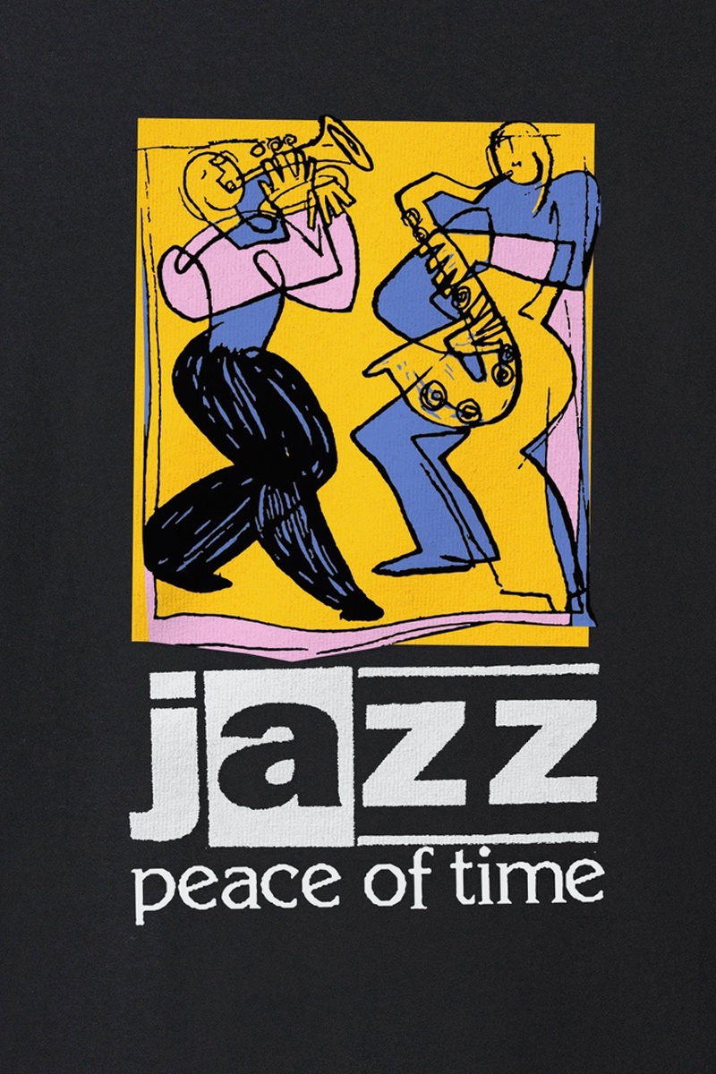 Butter Goods Peace Of Time Tee - Black