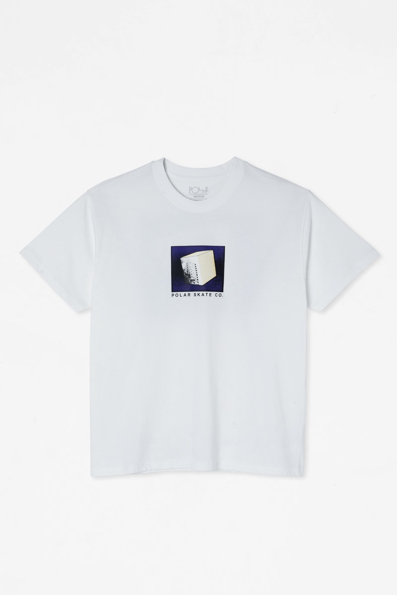Polar Skate Co. Isolation Tee - White Polar Skate Co. Isolation Tee - White