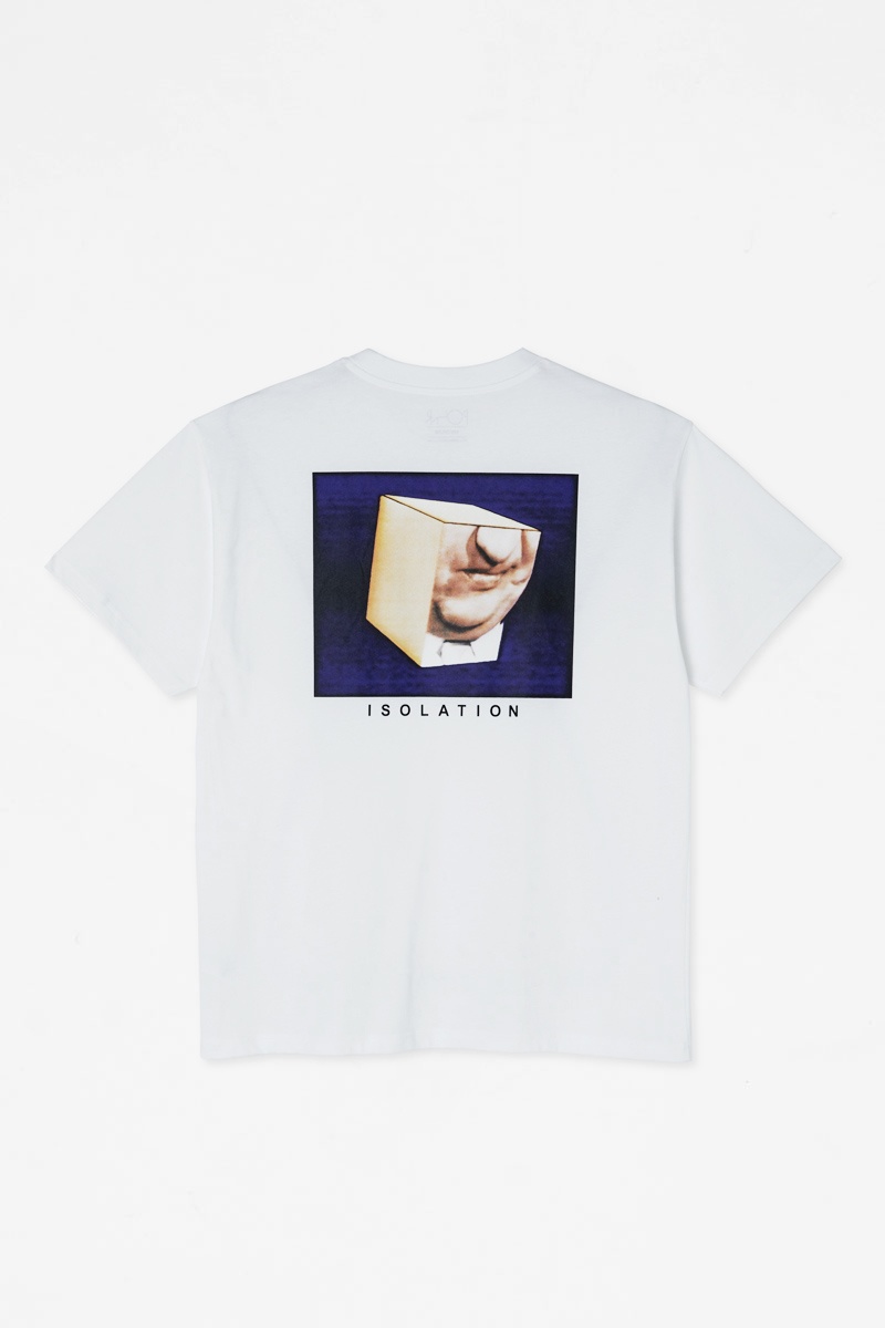 Polar Skate Co. Isolation Tee - White Polar Skate Co. Isolation Tee - White