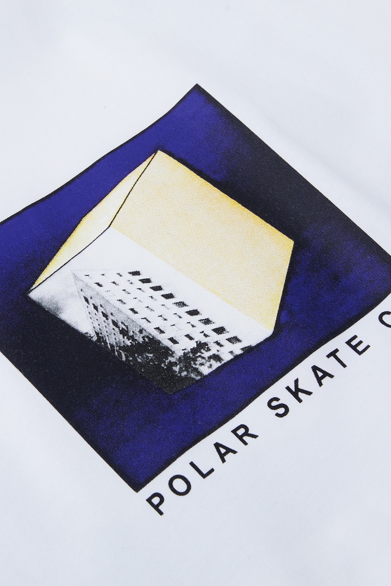 Polar Skate Co. Isolation Tee - White Polar Skate Co. Isolation Tee - White