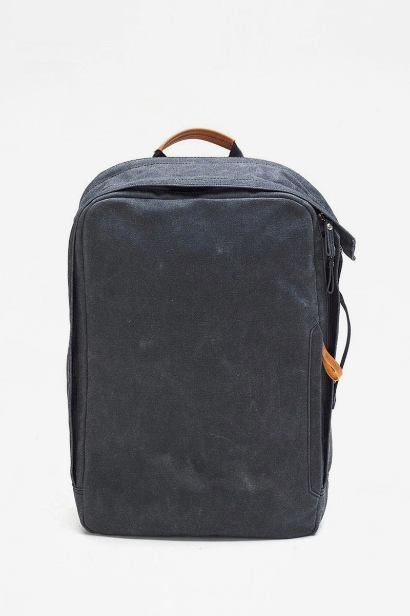 Qwstion Backpack - Organic Washed Black