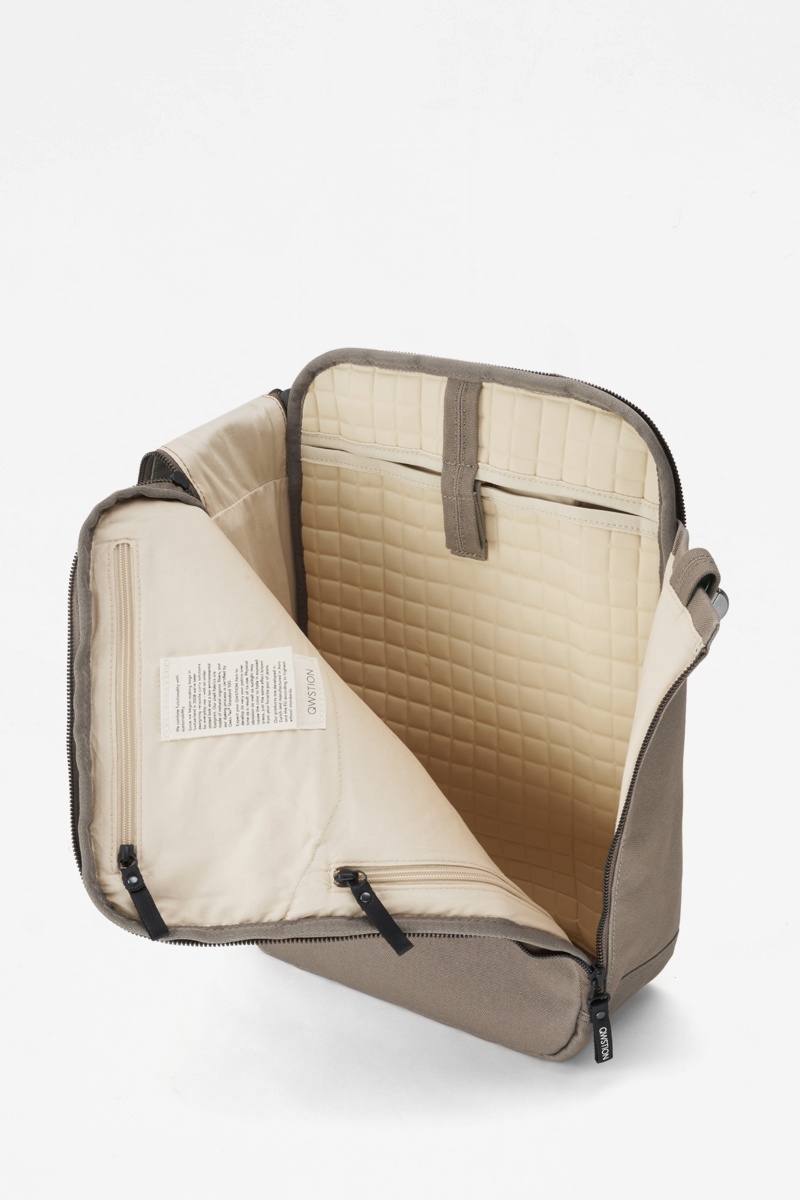Qwstion Daypack - Vegan Driftwood Qwstion Daypack - Vegan Driftwood