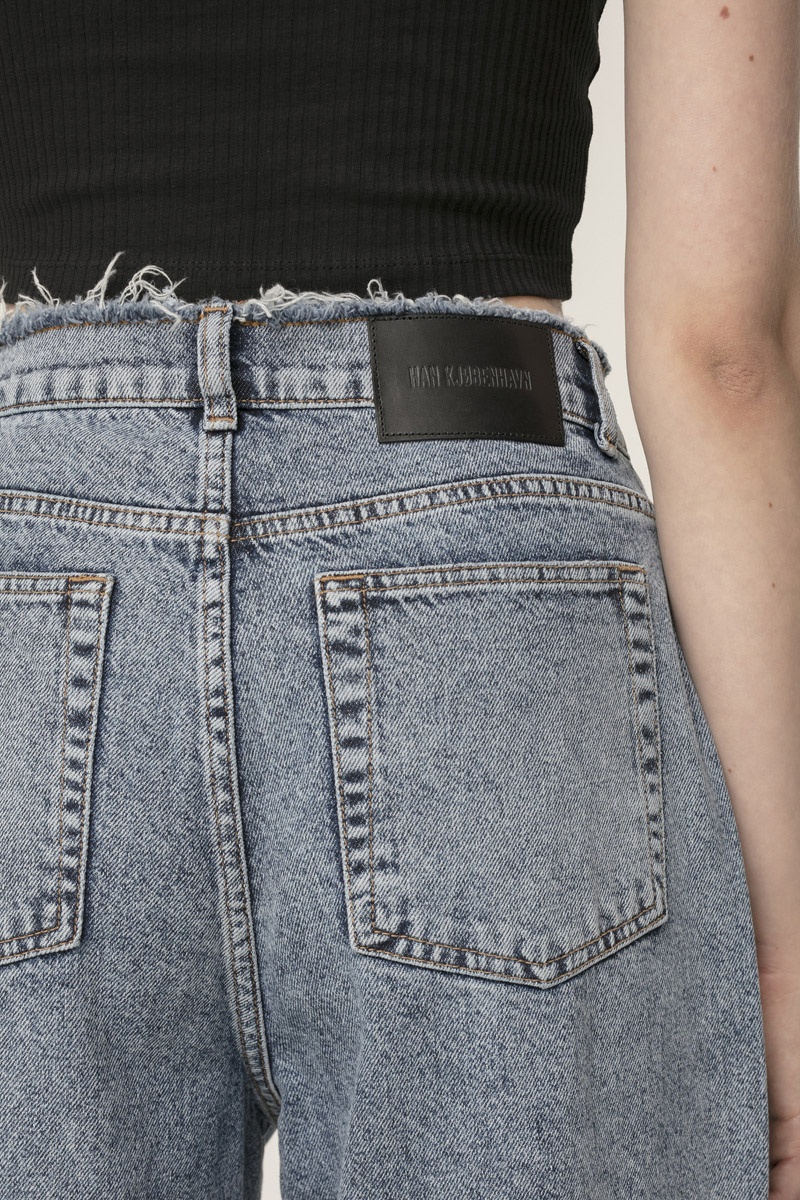 Han Kjobenhavn Relaxed Distressed Jeans - Light Blue