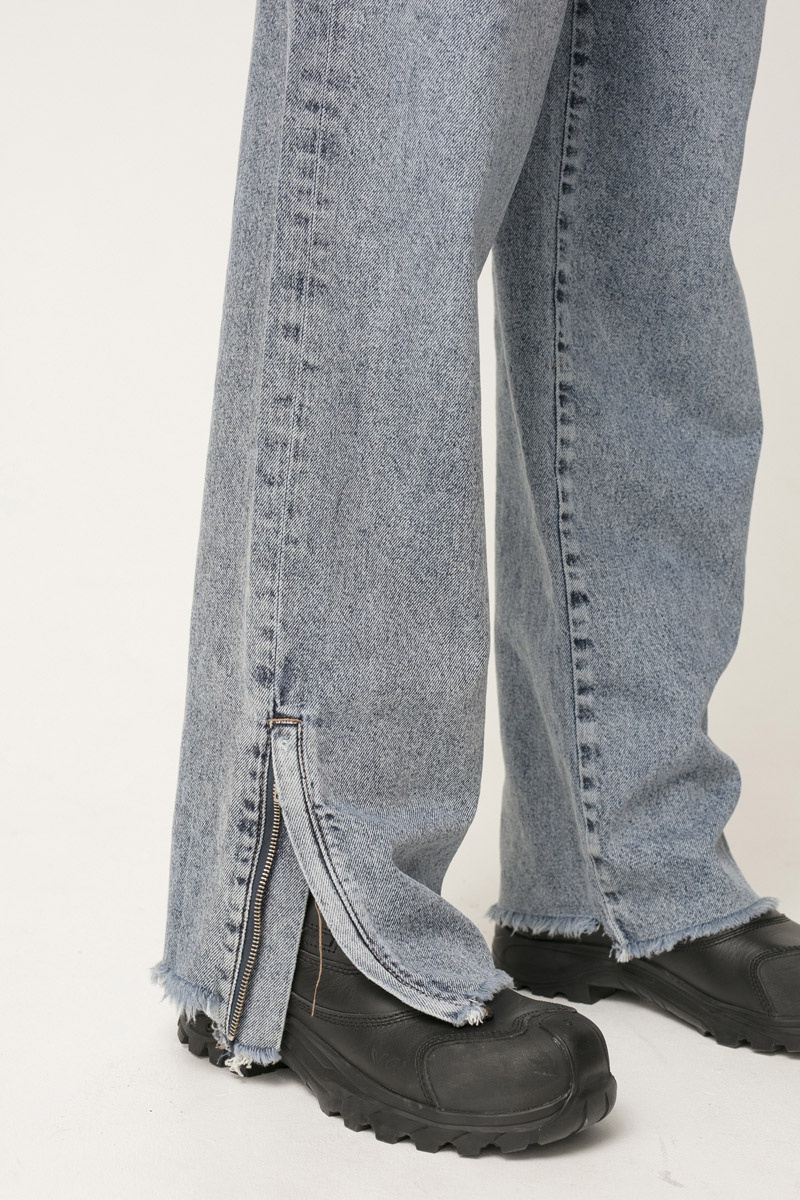 Han Kjobenhavn Relaxed Distressed Jeans - Light Blue