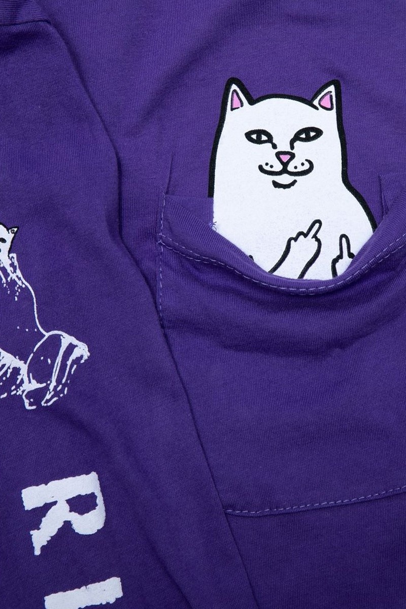 Ripndip Lord Nermal Pocket LS - Purple