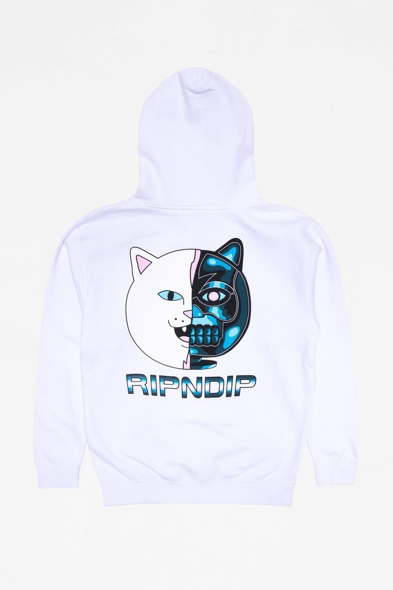 Ripndip Nerminator Hoodie - White