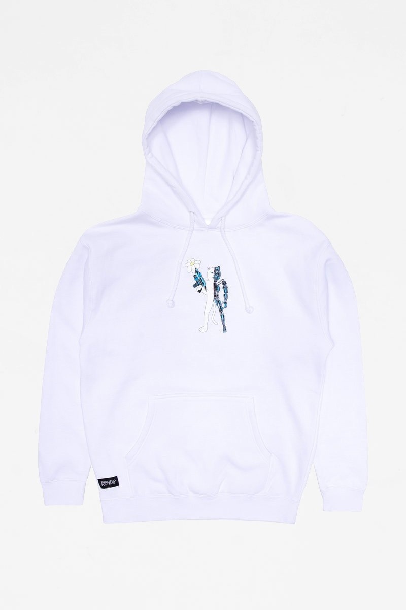 Ripndip Nerminator Hoodie - White