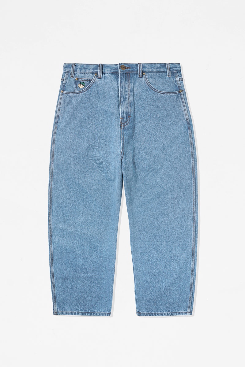 Butter Goods Santosuosso Denim Pants - Washed Indigo