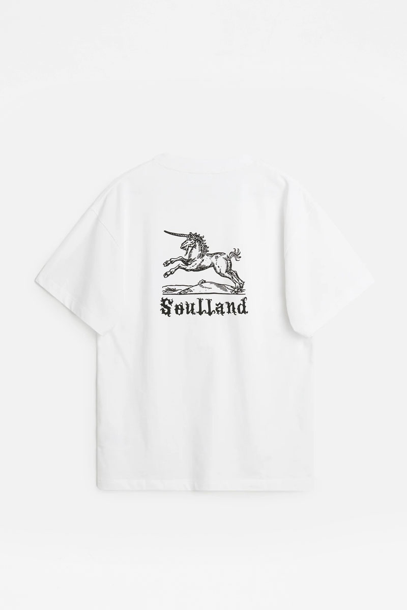 Soulland Kai Unicorn Tee - White