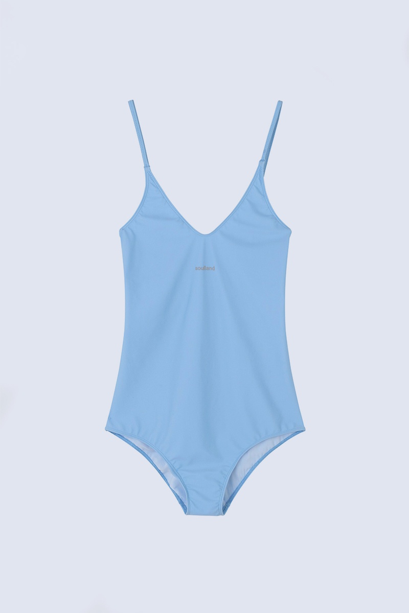Soulland W Adel Swimsuit - Light Blue