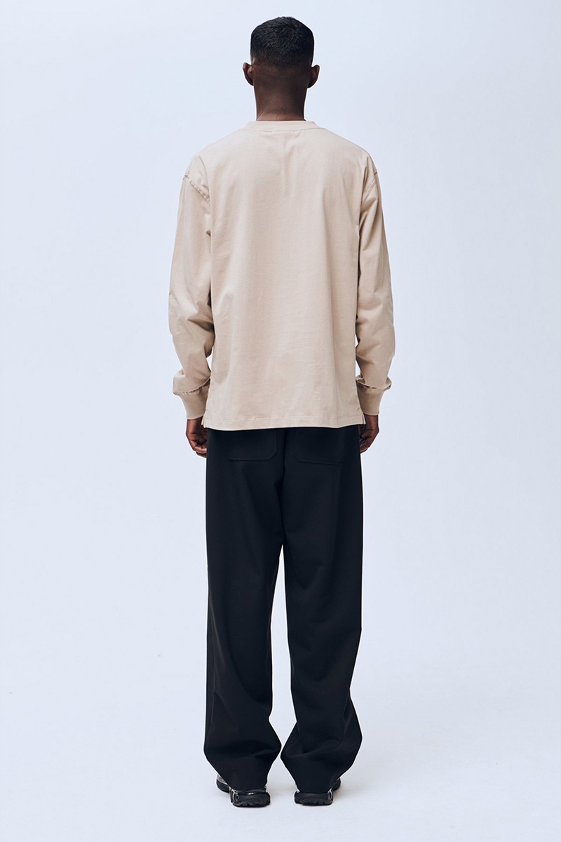 Soulland Dima LS Tee - Beige