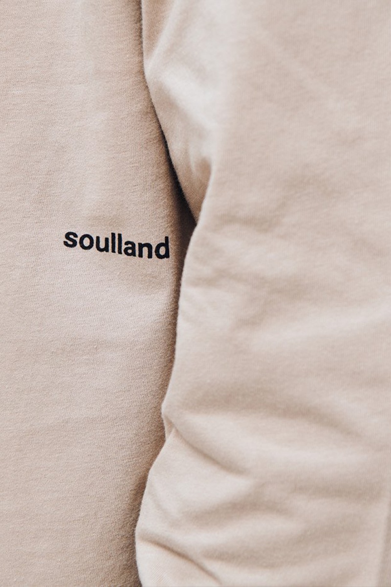 Soulland Dima LS Tee - Beige