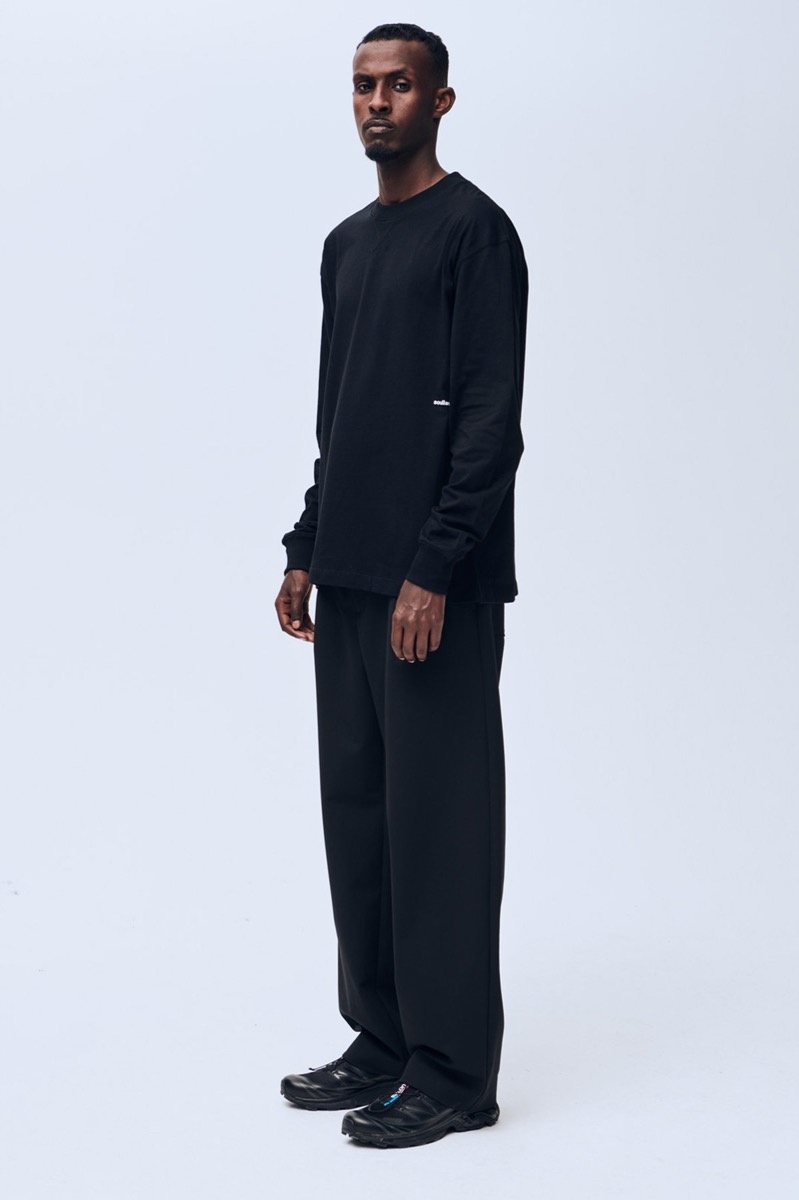 Soulland Dima LS Tee - Black
