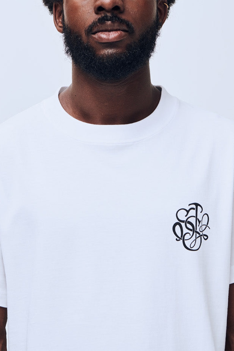 Soulland Monogram Tee - White