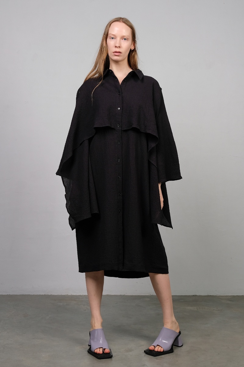 Henrik Vibskov Slip Shirtdress - Black