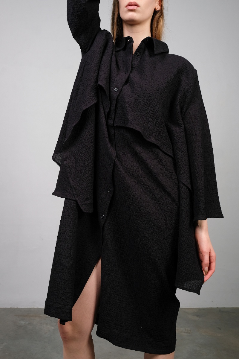Henrik Vibskov Slip Shirtdress - Black