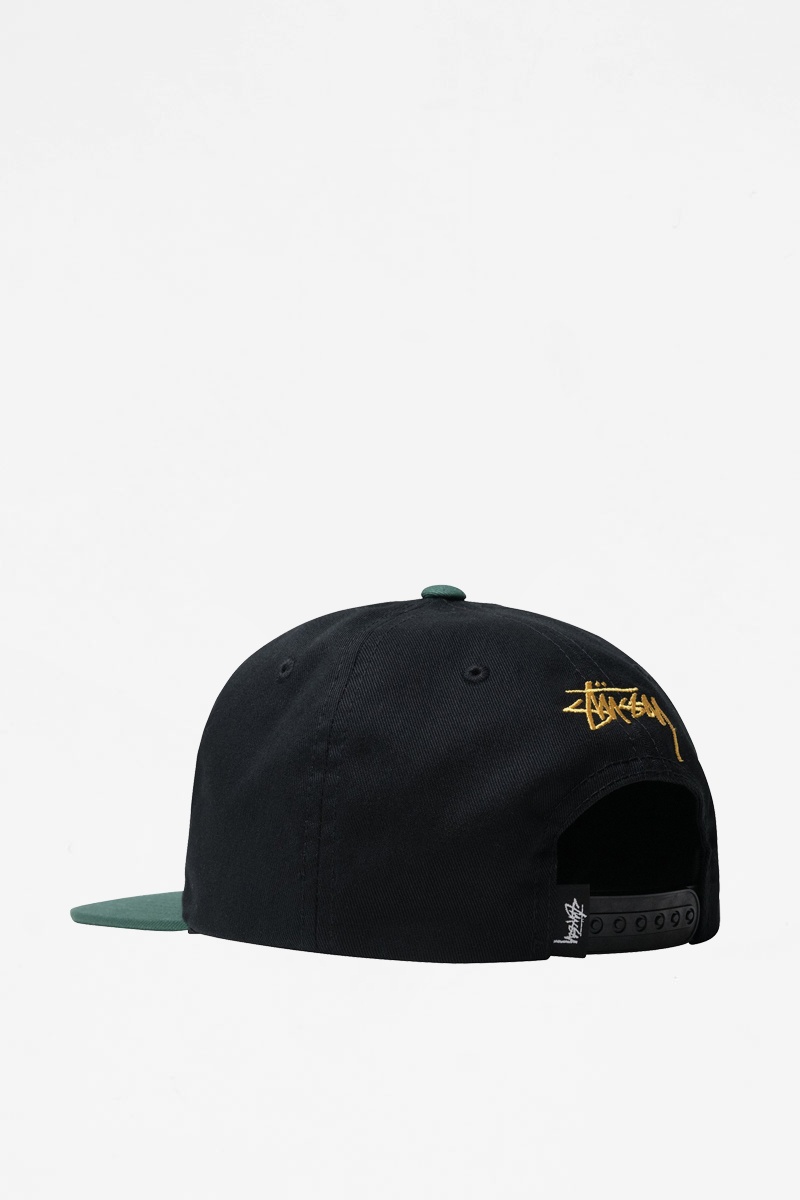 Stussy 2-Tone Vintage Cap - Black