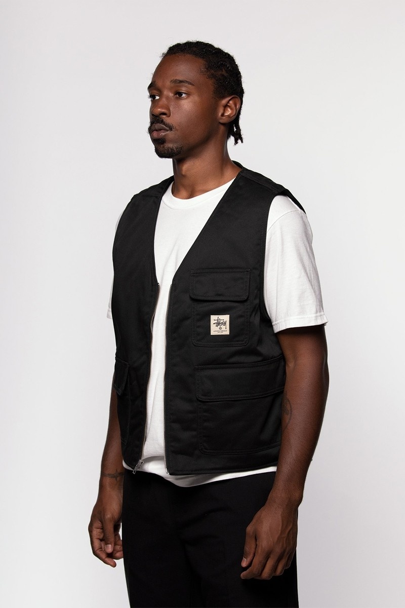 Stüssy Insulated Work Vest - Black