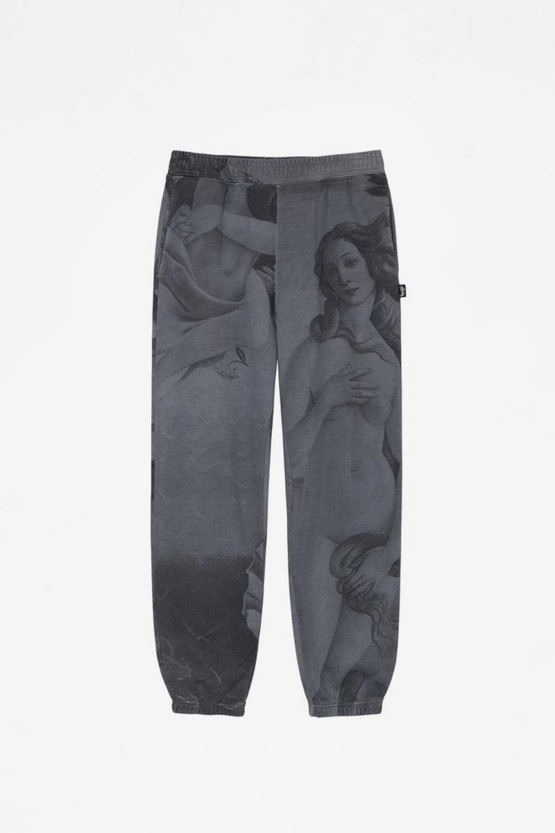 Stussy Dyed Venus Sweatpant - Black