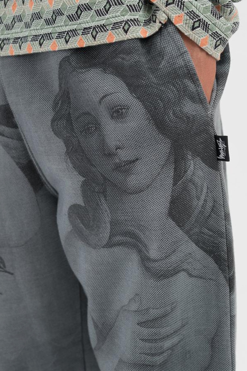 Stussy Dyed Venus Sweatpant - Black